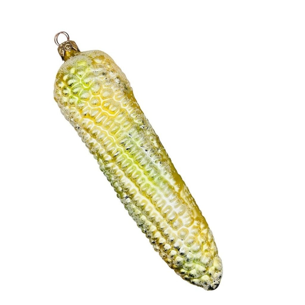 Old World Christmas Corn on the Cob‎ Glass Ornament Holiday Decor